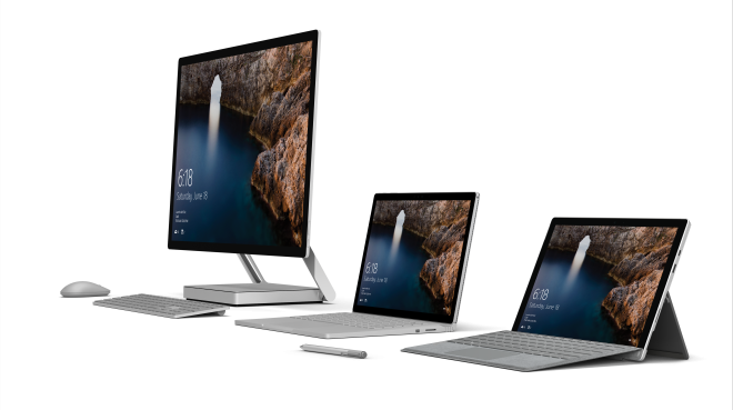 MS Surface Family - Foto: Microsoft