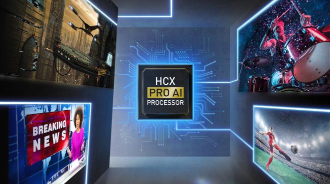 Der neu entwickelte HCX Pro AI-Processor. Foto: Panasonic