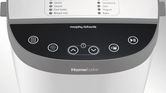 Homebake Backautomat. Foto: Morphy Richards.