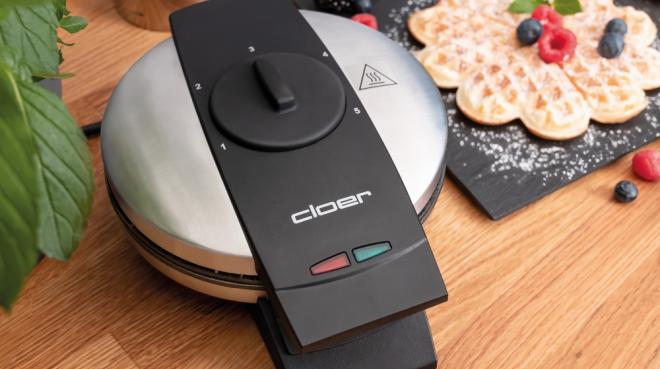 Cloer Waffeleisen Modell 1639SR. Bild: Cloer