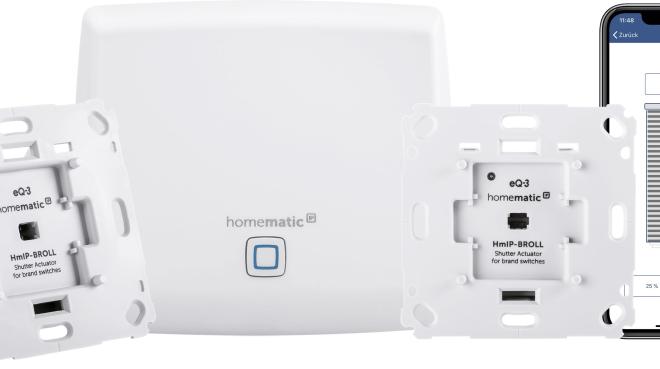 Homematic IP Starter Set Beschattung, Foto: eQ-3