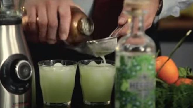 Gin Basil Smash - Bild: Screenshot Videopodcast