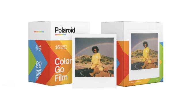 Polaroid Go Film im quadratischen Mini-Format, Foto: Polaroid