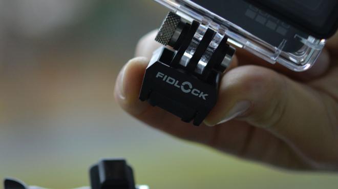 Pinclip action cam mount, Foto: Fidlock