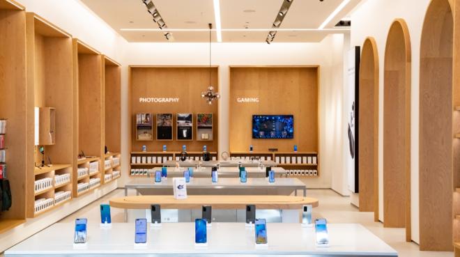 Flagship Store von Innen, Foto: Huawei