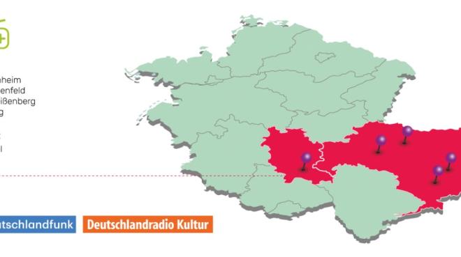 Neue DAB+ Standorte in Bayern und Hessen im ersten Halbjahr 2021, Foto: DAB+ / gfu