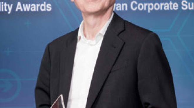 Asus Chairman Jonney Shih erhält den 2019 Global Corporate Sustainability Award - Foto: Leon Chen