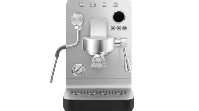 Minipro Espresso-Siebträger-Maschine EMC02BLMEU von Smeg