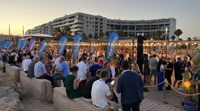 ESC-Abendveranstaltung im Beach Club, Foto: Euronics Deutschland eG